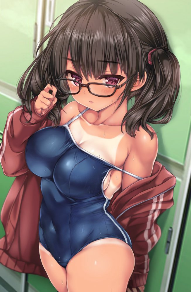 【二次】眼鏡女子画像　その１６